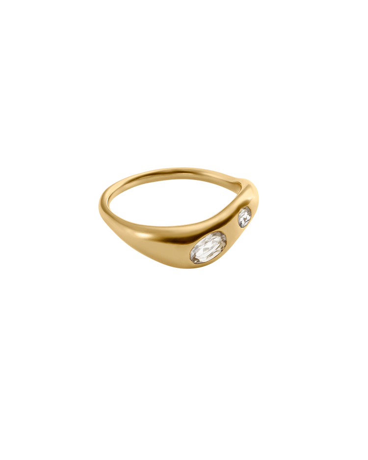 VESSEL RING (18K GOLD PLATED)