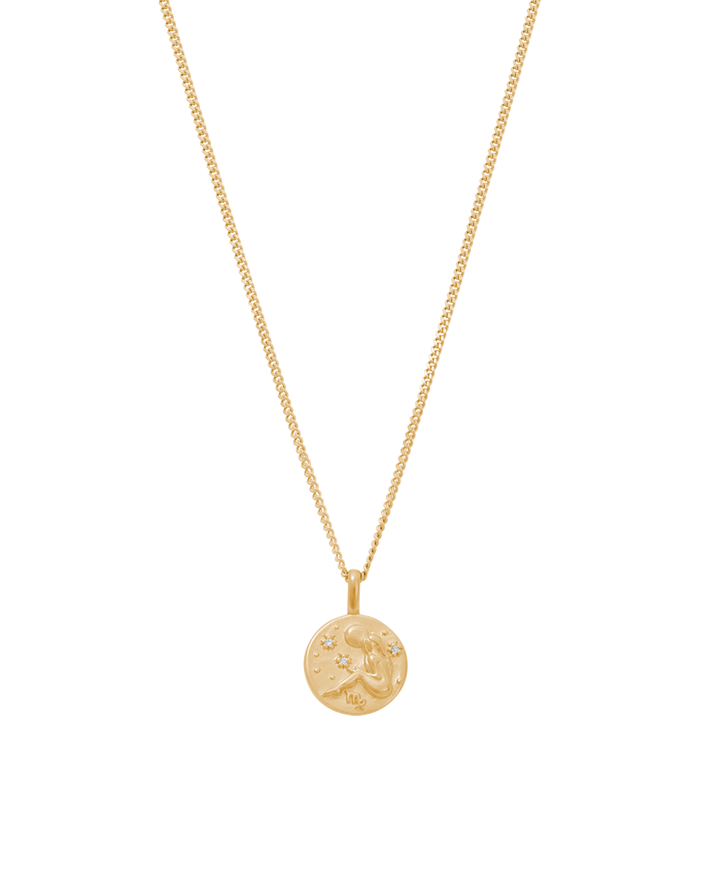 PETITE ZODIAC NECKLACE (18K GOLD VERMEIL) IMAGE 15