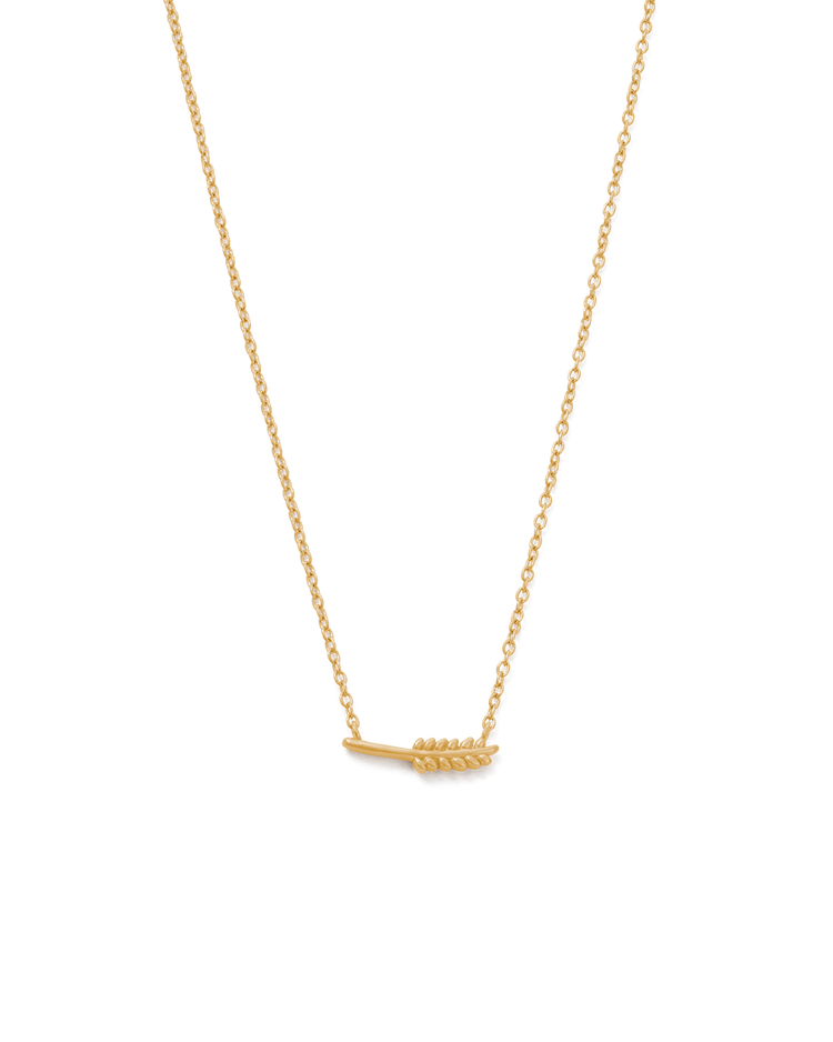 VIRGO STAR SIGN NECKLACE (18K GOLD VERMEIL)