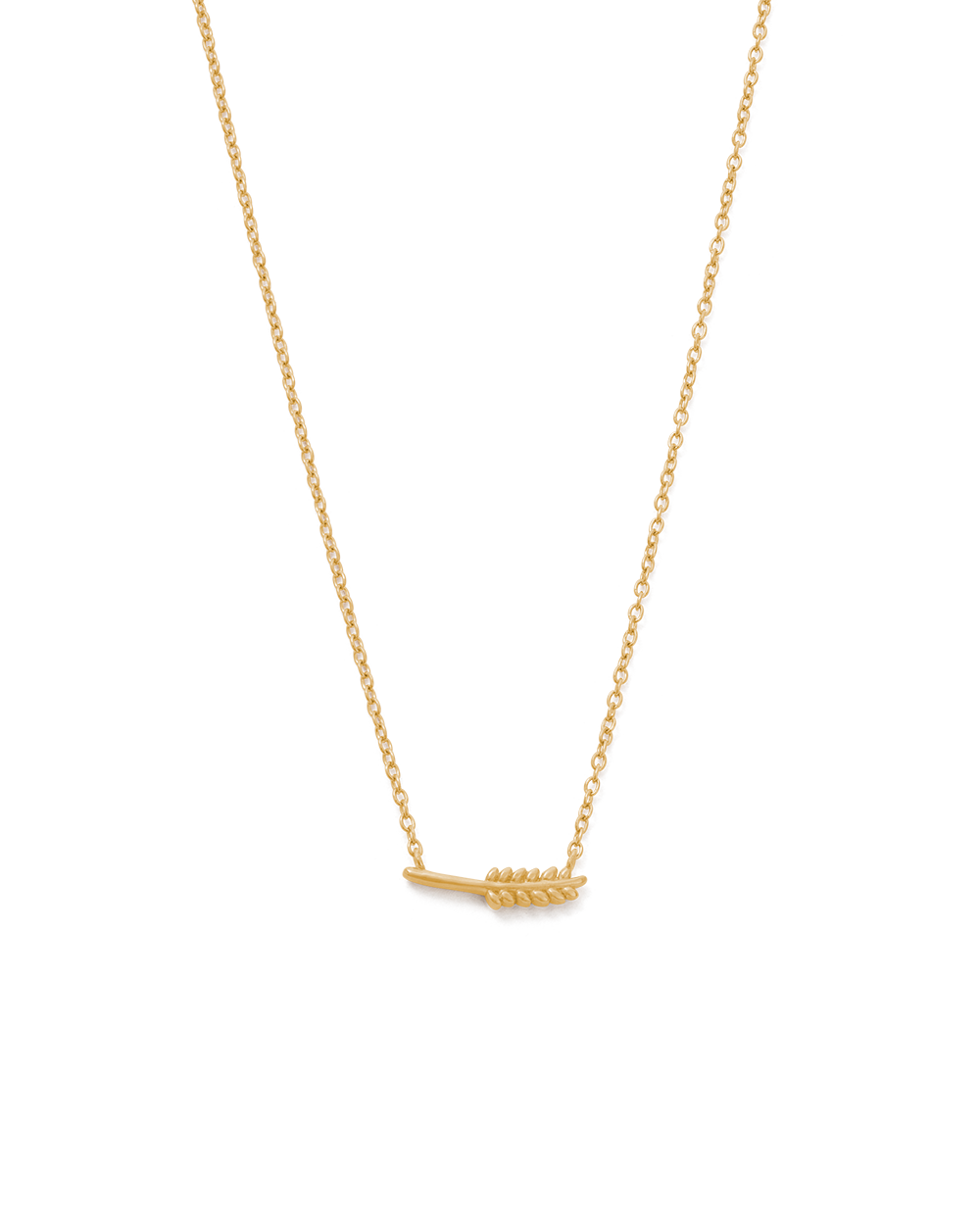 VIRGO STAR SIGN NECKLACE (18K GOLD VERMEIL) IMAGE 1