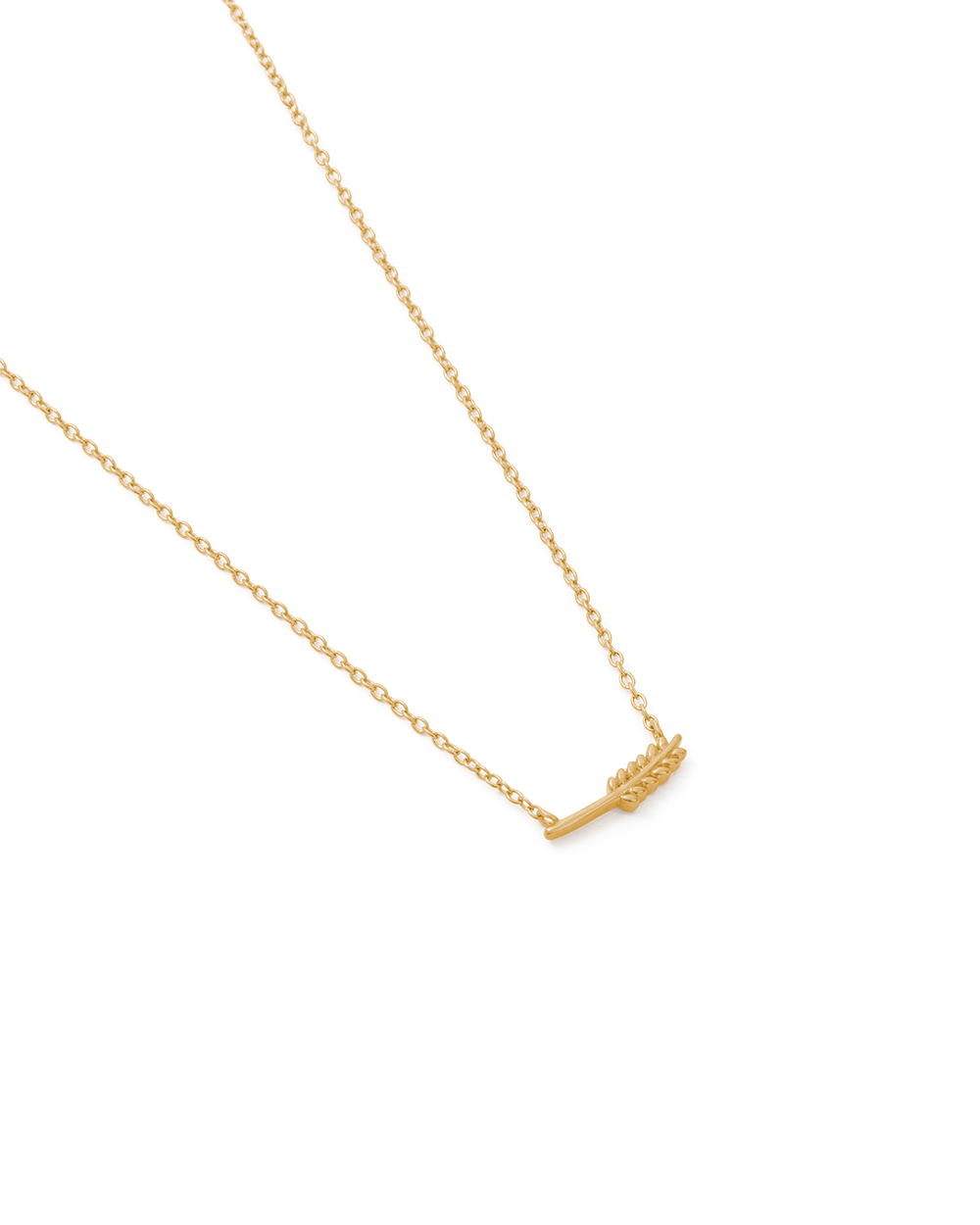 VIRGO STAR SIGN NECKLACE (18K GOLD VERMEIL) IMAGE 4