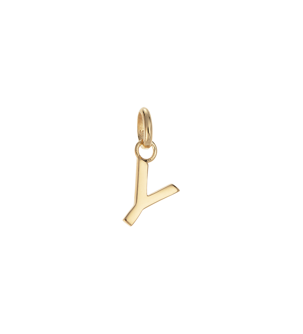 OUTLINE INITIAL A-Z (18K GOLD VERMEIL) IMAGE 32