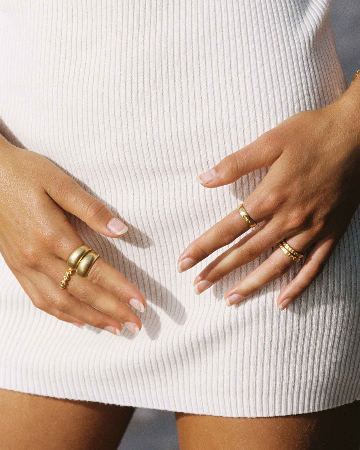 ECLIPSE RING (18K GOLD VERMEIL) IMAGE 3