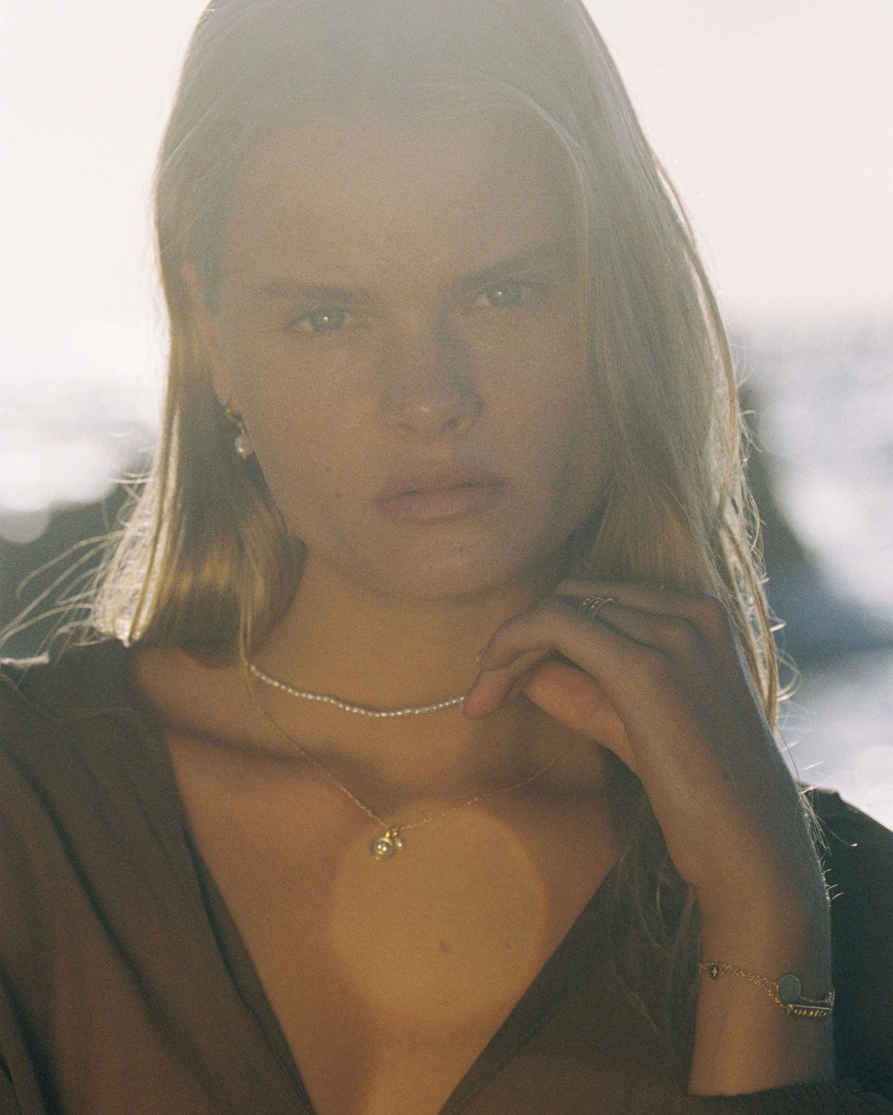SOLSTICE PEARL NECKLACE (18K GOLD VERMEIL) IMAGE 6