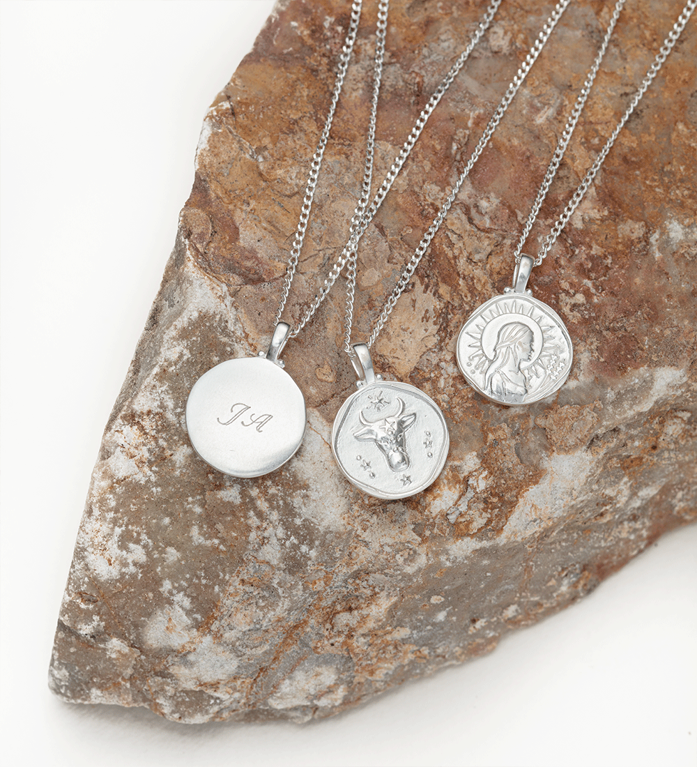 CANCER ZODIAC NECKLACE (STERLING SILVER) IMAGE 5