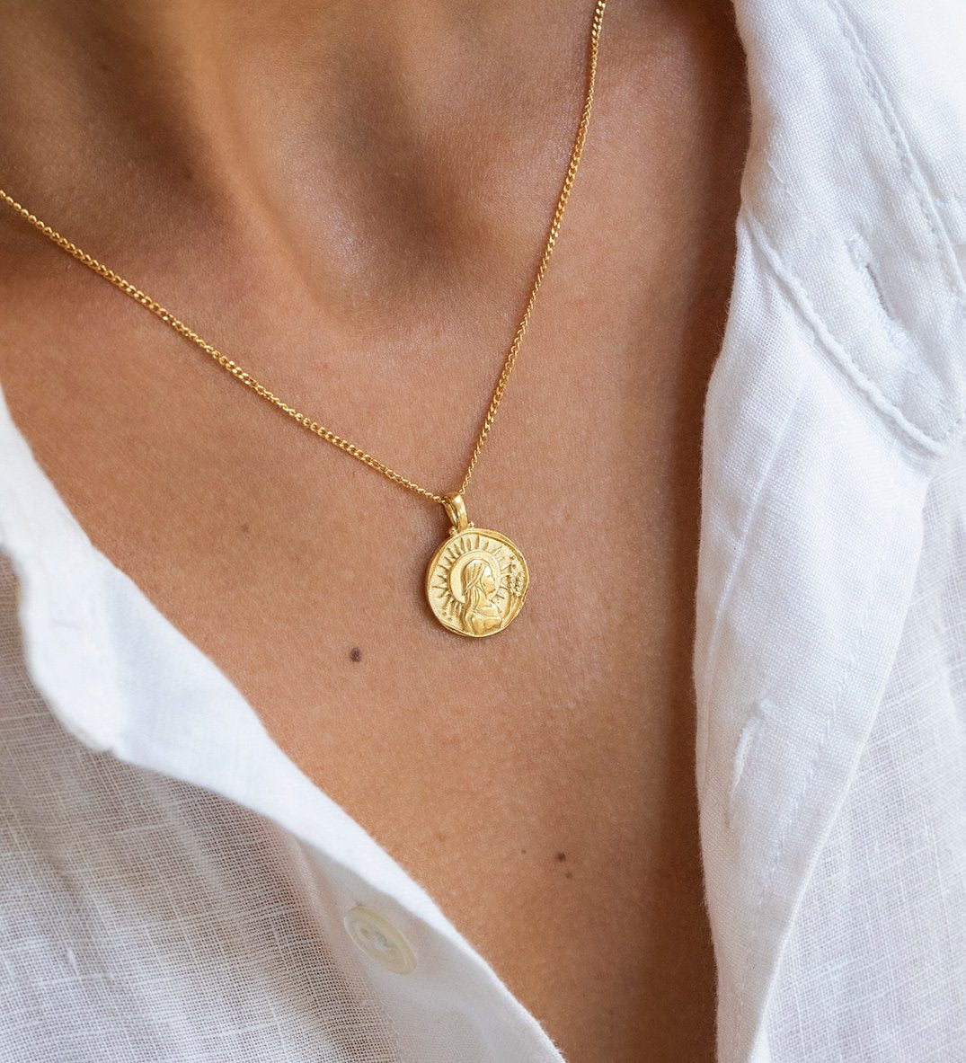 VIRGO ZODIAC (18K GOLD VERMEIL) IMAGE 2