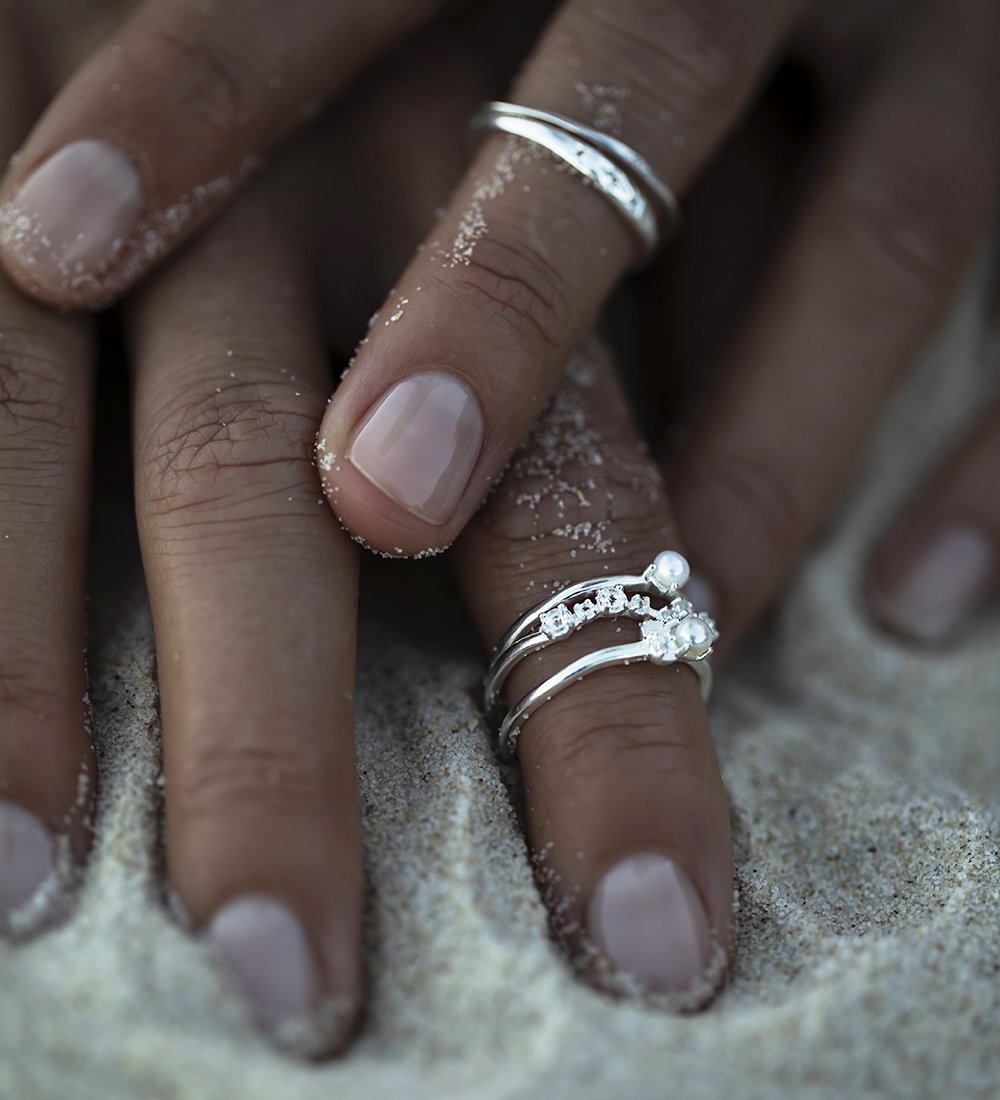 FIRST LIGHT RING (STERLING SILVER) IMAGE 2