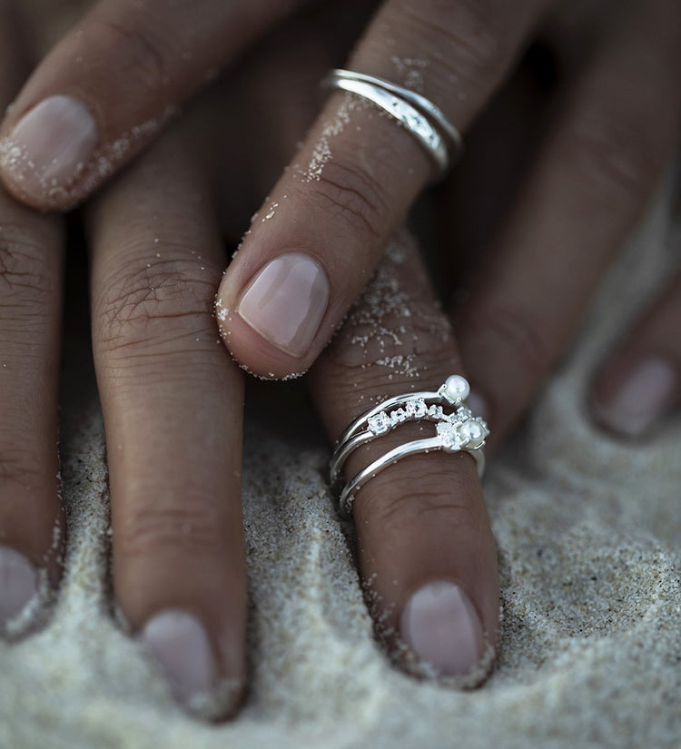 FIRST LIGHT RING (STERLING SILVER) IMAGE 2