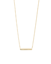 ENGRAVABLE BAR NECKLACE (18K GOLD VERMEIL) IMAGE 1