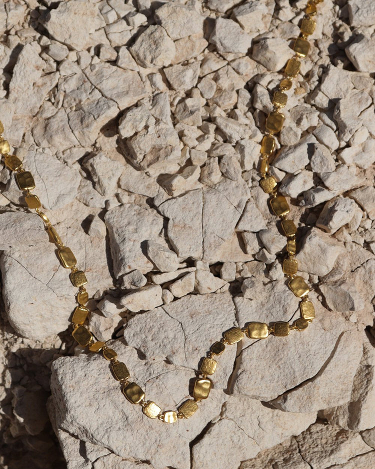 CASCADE NECKLACE (18K GOLD PLATED)