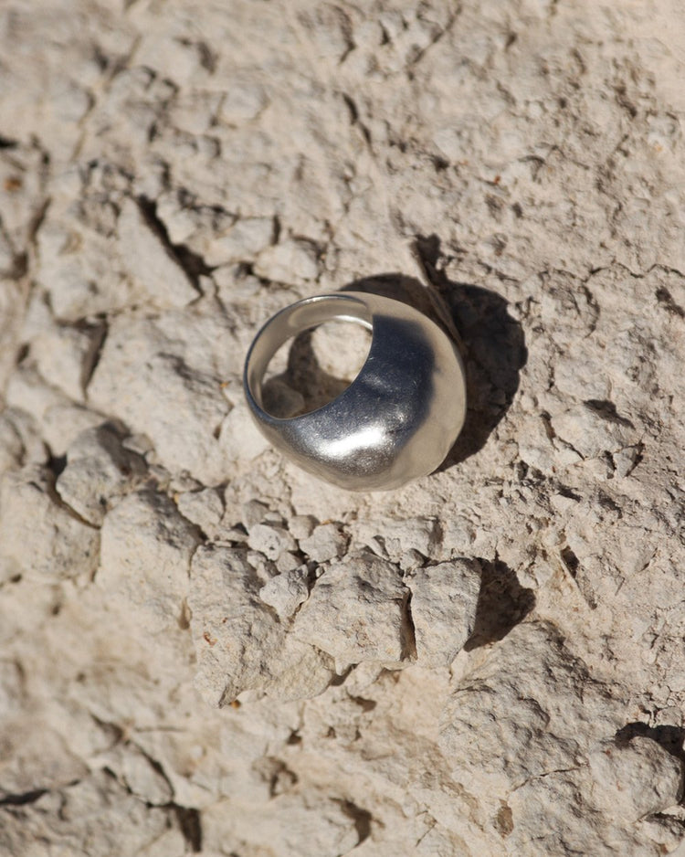 ESSENCE DOME RING (STERLING SILVER)