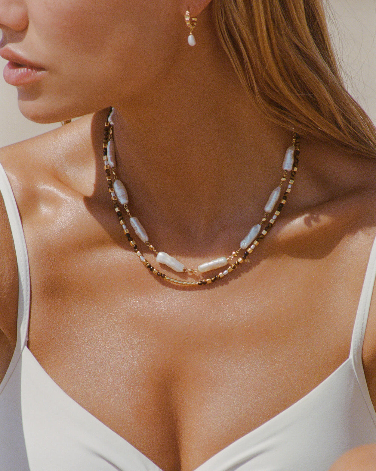 VACATION HOOPS (18K GOLD PLATED) IMAGE 7