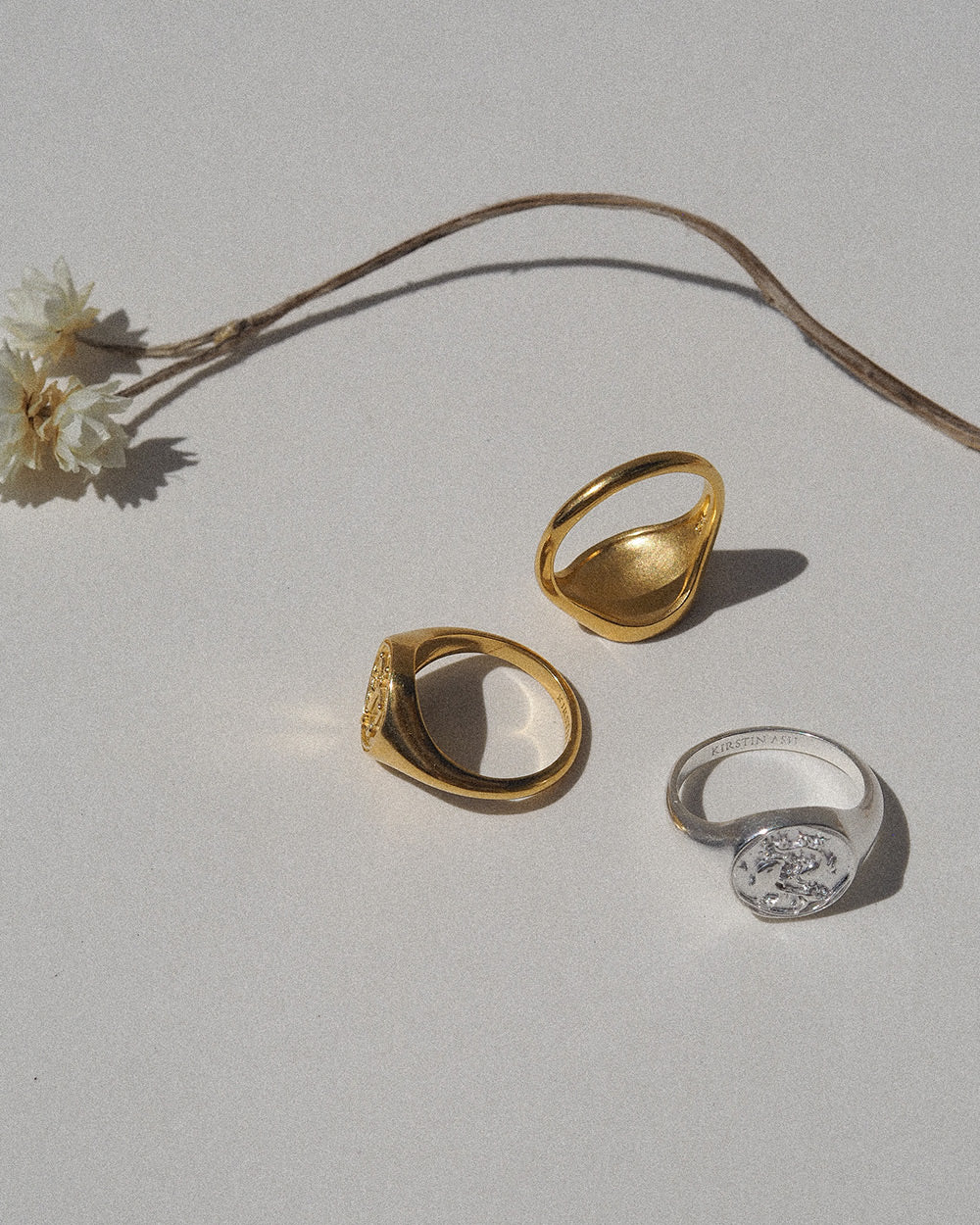 TAURUS SIGNET RING (STERLING SILVER) IMAGE 6