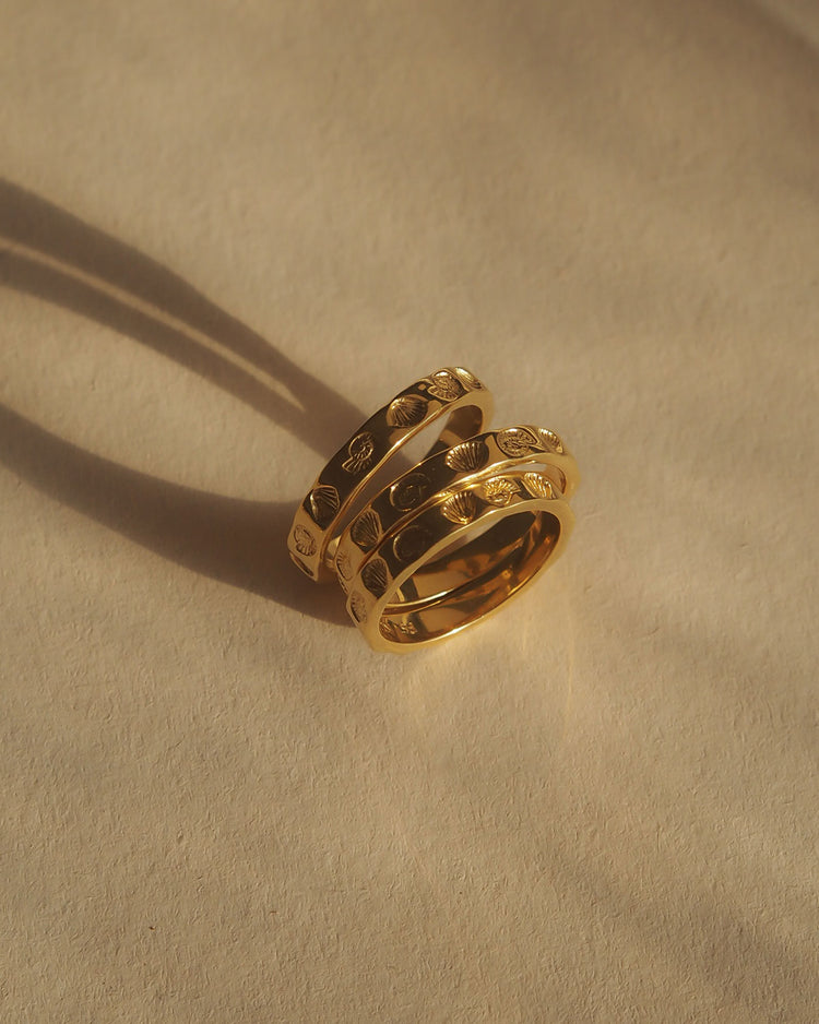 SEASIDE RING (18K GOLD VERMEIL)