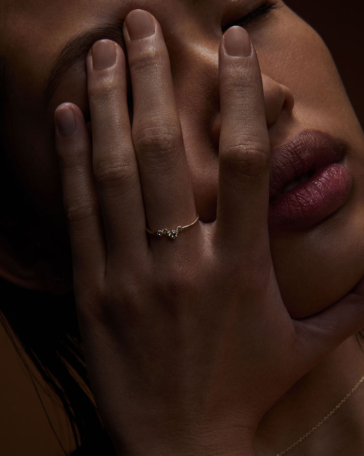 VALENCIA TOPAZ RING (9K GOLD) IMAGE 2