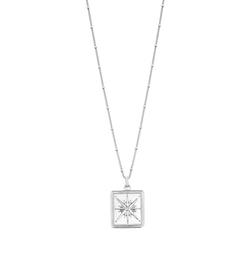 TRUE NORTH COIN NECKLACE (STERLING SILVER) IMAGE 1