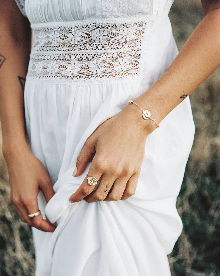 TIDAL PEARL BRACELET (18K GOLD PLATED) IMAGE 2