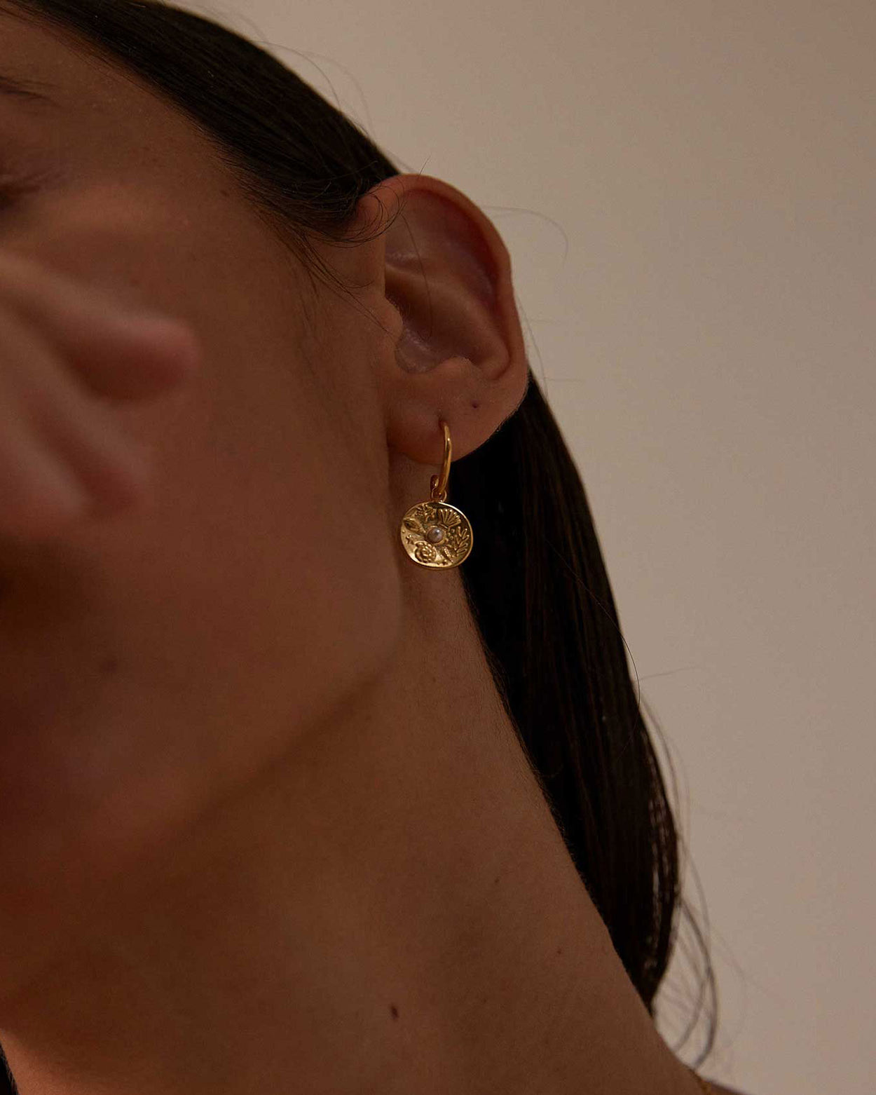 BY THE SEA HOOPS (STERLING SILVER) IMAGE 3