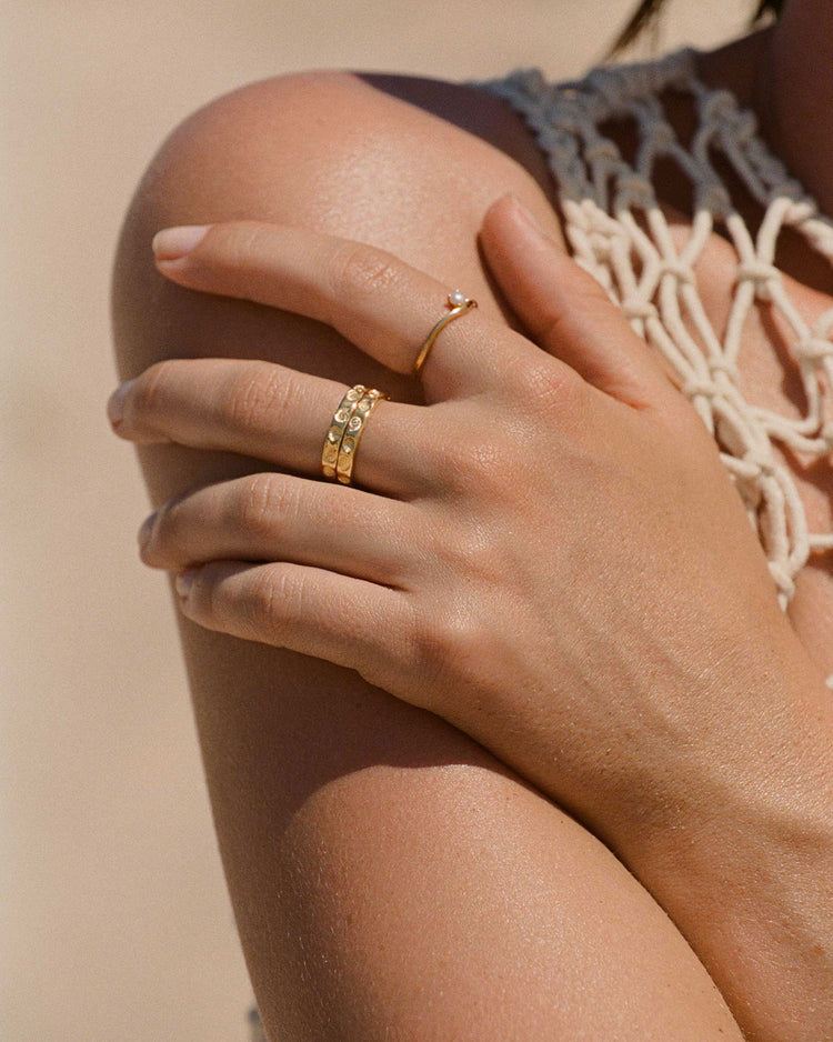SEASIDE RING (18K GOLD VERMEIL)