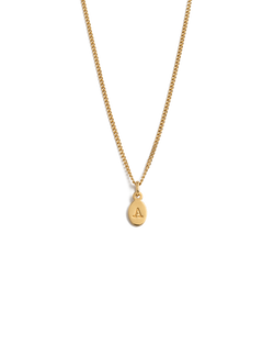 INITIAL NECKLACE A-Z (18K GOLD VERMEIL) IMAGE 1