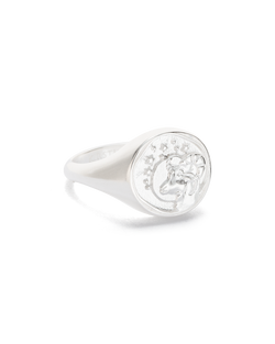 ARIES SIGNET RING (STERLING SILVER) IMAGE 1