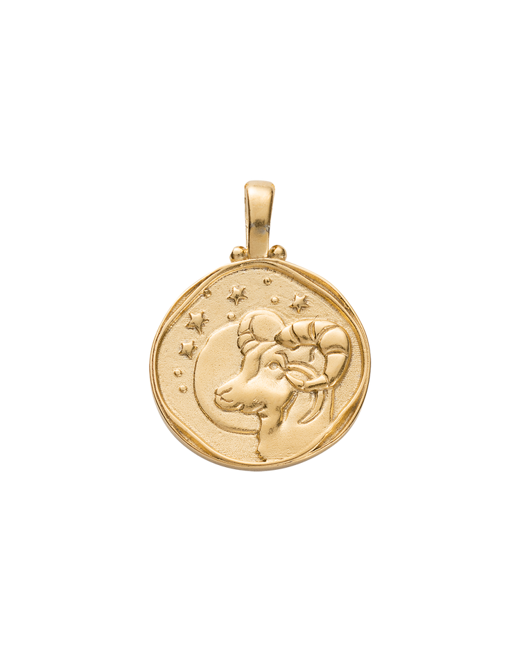 ARIES ZODIAC (18K GOLD VERMEIL) IMAGE 1