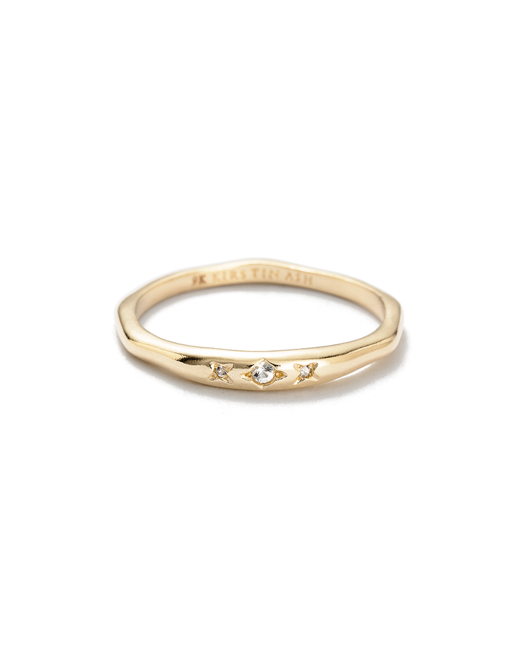 BASK TOPAZ RING (9K GOLD)