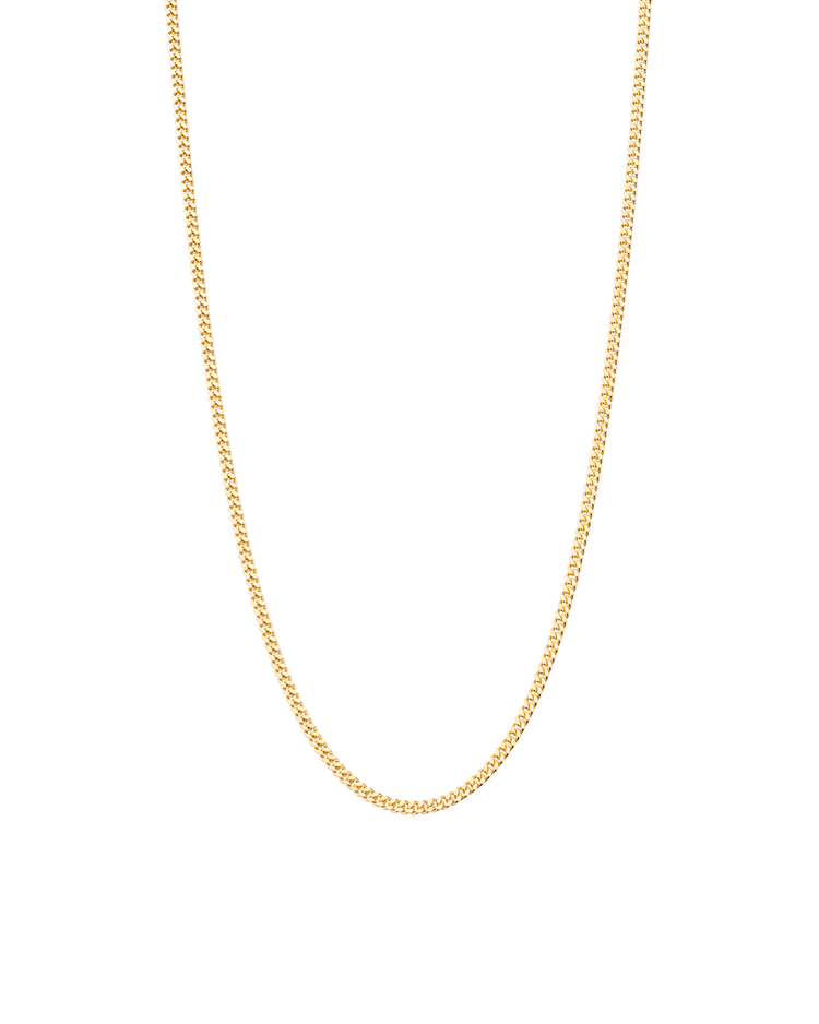 BESPOKE CURB CHAIN (18K GOLD VERMEIL) IMAGE 1