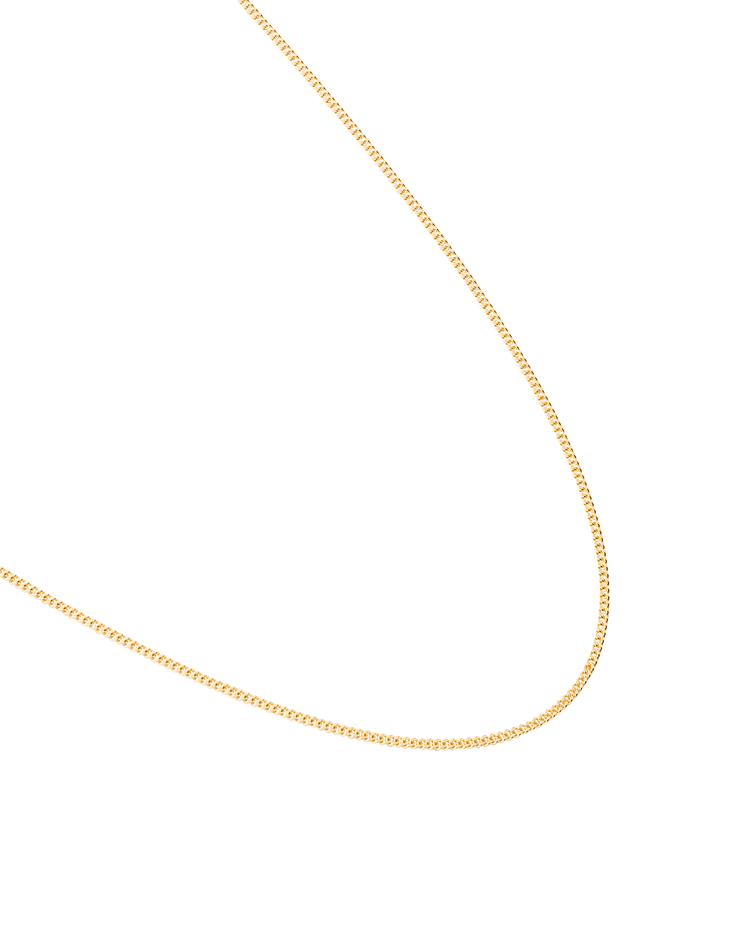 BESPOKE CURB CHAIN (18K GOLD VERMEIL)