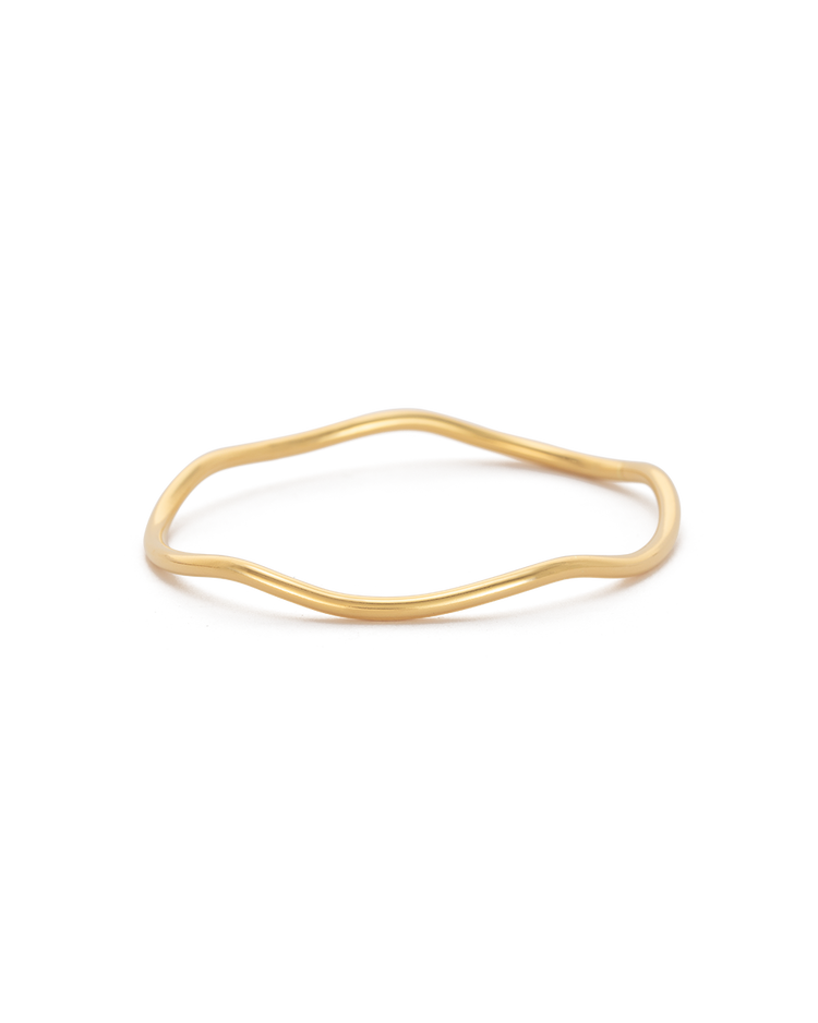 BOTANICA BANGLE (18K GOLD PLATED)