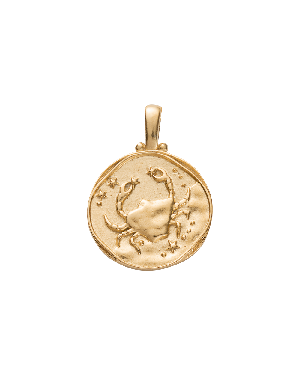 CANCER ZODIAC (18K GOLD VERMEIL) IMAGE 1