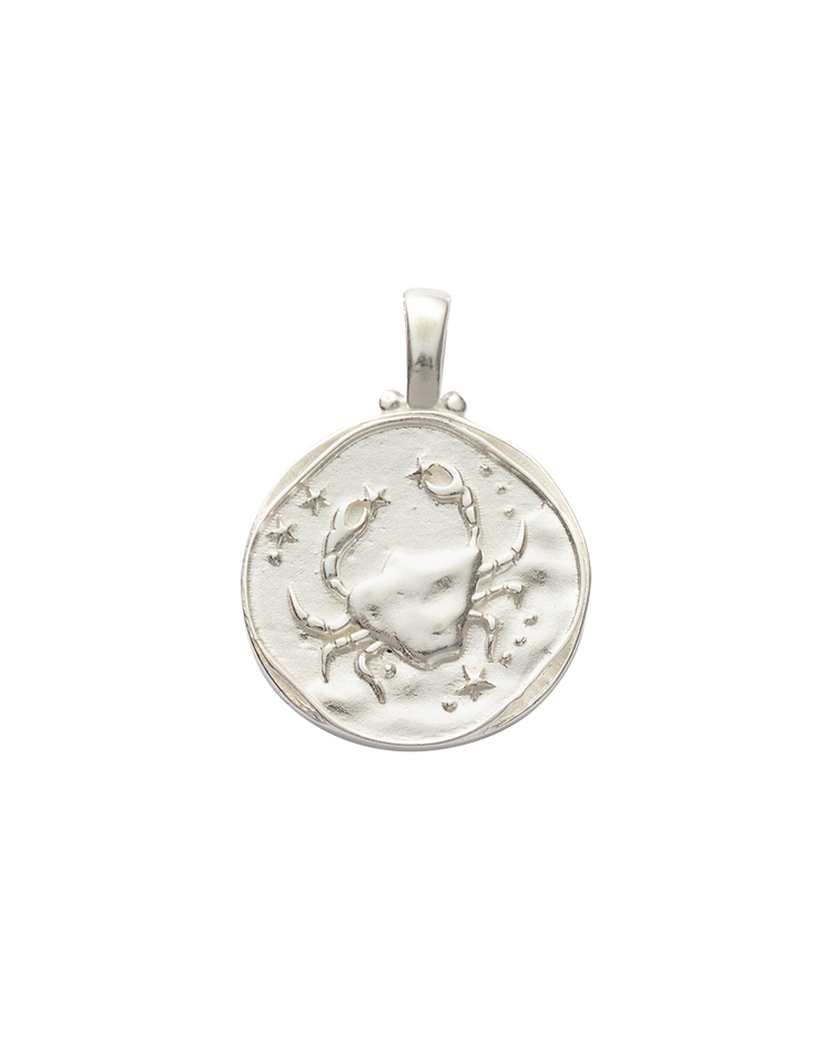 CANCER ZODIAC (STERLING SILVER) IMAGE 1