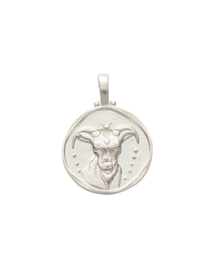CAPRICORN ZODIAC (STERLING SILVER) IMAGE 1