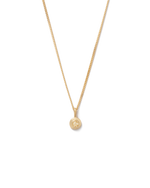 BIRTHSTONE NECKLACE (18K GOLD VERMEIL) NOVEMBER