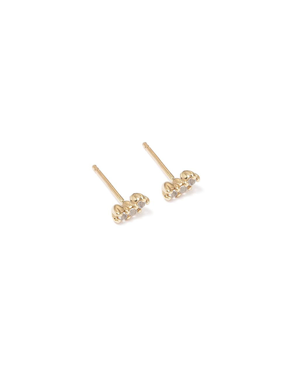 CONTOUR TOPAZ STUDS (GOLD) (TEST PROCESS) IMAGE 4