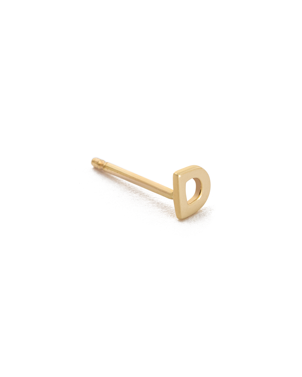INITIAL EARRINGS (9K GOLD) IMAGE 34