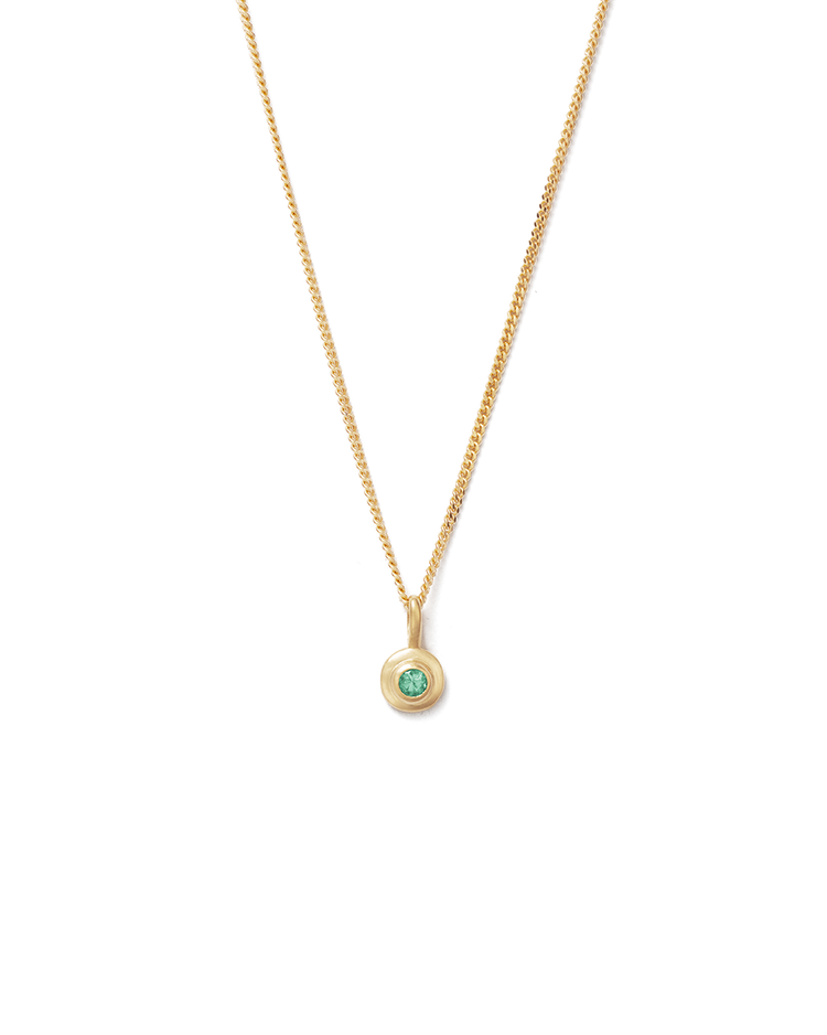 BIRTHSTONE NECKLACE (18K GOLD VERMEIL) MAY
