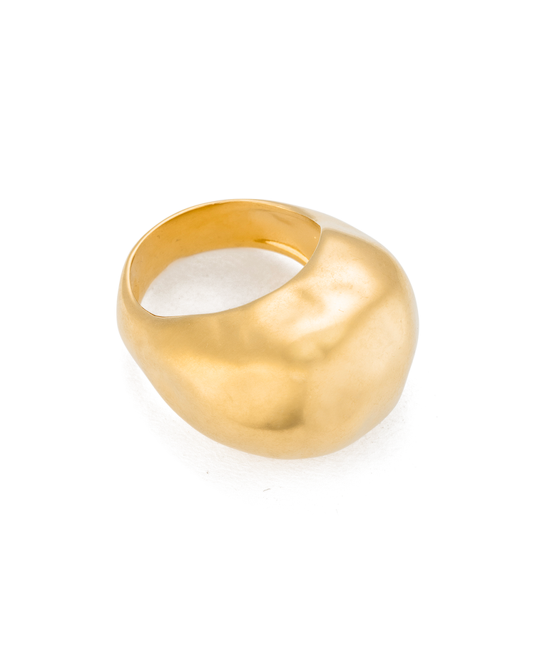 ESSENCE DOME RING (18K GOLD PLATED)