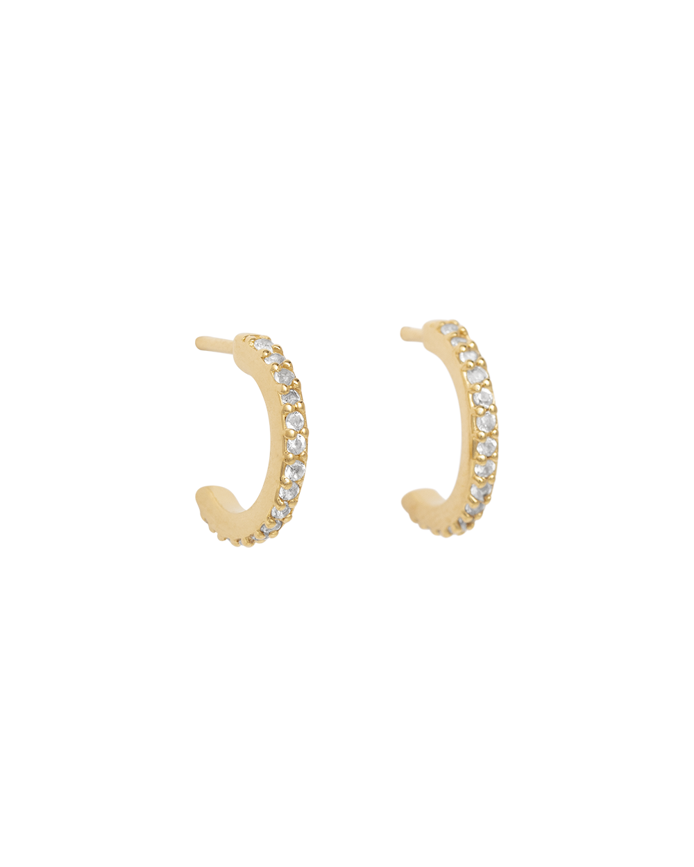ETERNITY HOOPS (GOLD) IMAGE 6