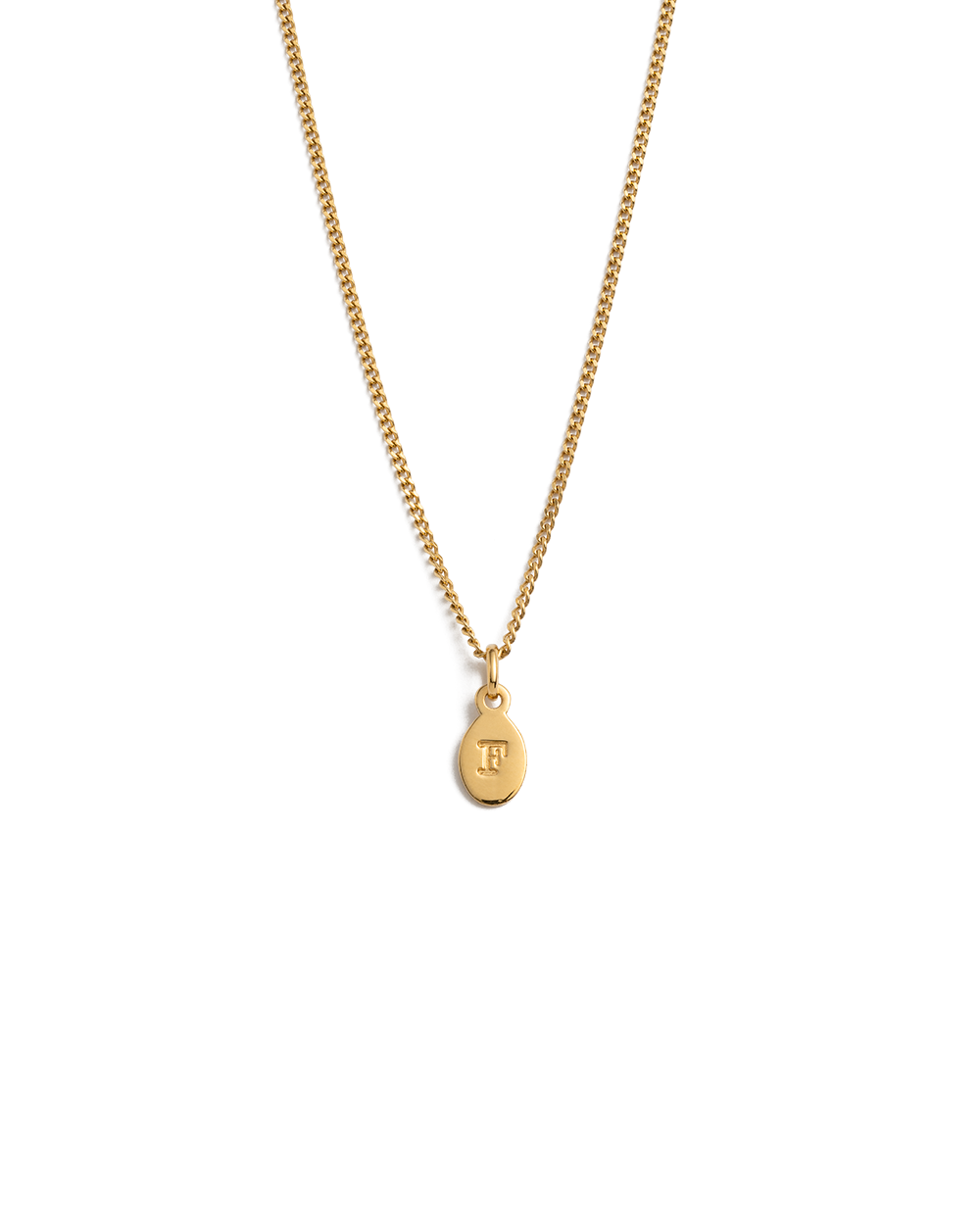 INITIAL NECKLACE A-Z (18K GOLD VERMEIL) IMAGE 11