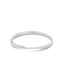 FOLD BANGLE (STERLING SILVER) IMAGE 1