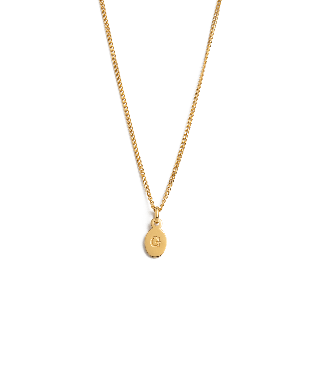 INITIAL NECKLACE A-Z (18K GOLD VERMEIL) IMAGE 12