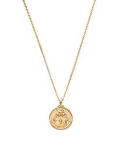 Zodiac Necklace (18K Gold Vermeil) IMAGE 5