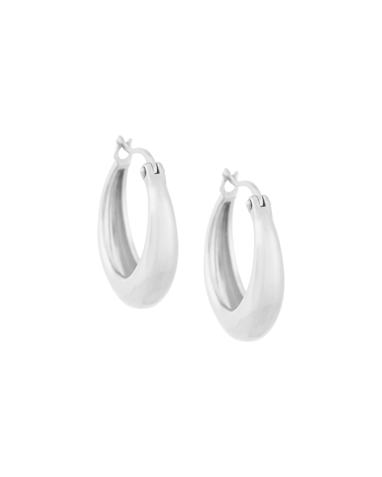 GLOW HOOPS (STERLING SILVER) IMAGE 1