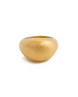 GOLDEN LIGHT DOME RING (18K GOLD VERMEIL) IMAGE 1