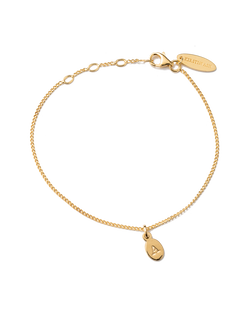 INITIAL BRACELET A-Z (18K GOLD VERMEIL) IMAGE 1