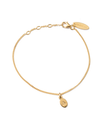 INITIAL BRACELET A-Z (18K GOLD VERMEIL) IMAGE 1