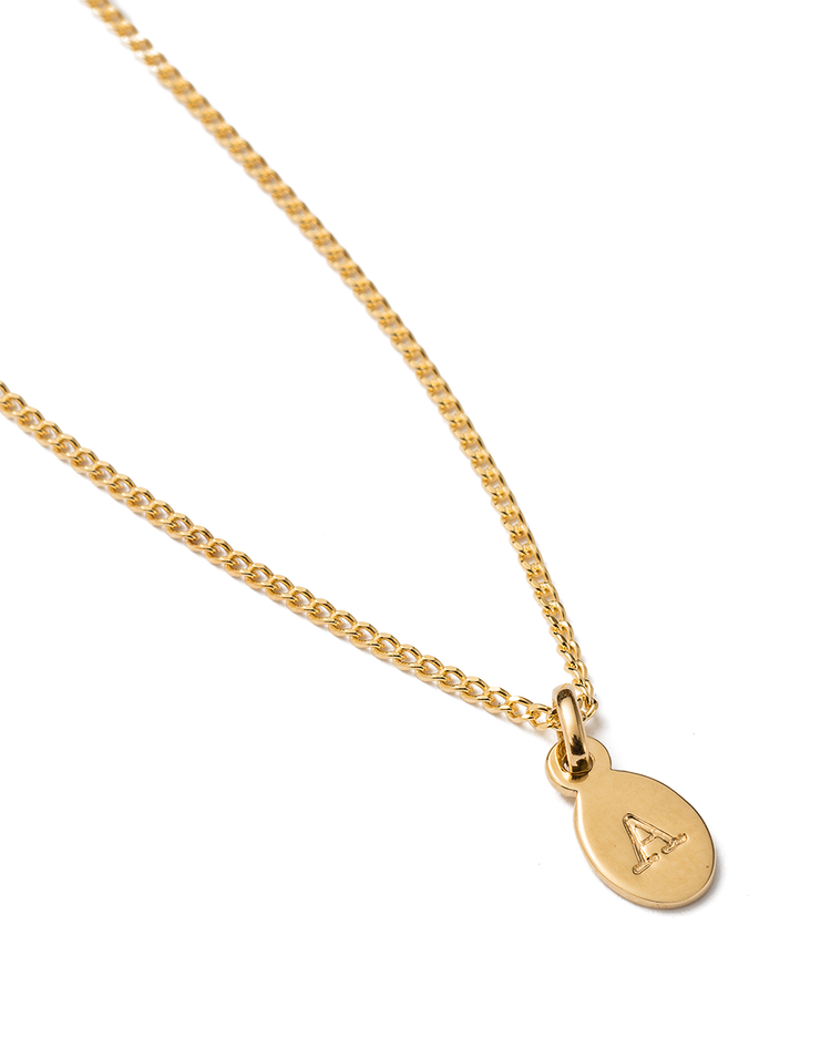 INITIAL BRACELET A-Z (18K GOLD VERMEIL)