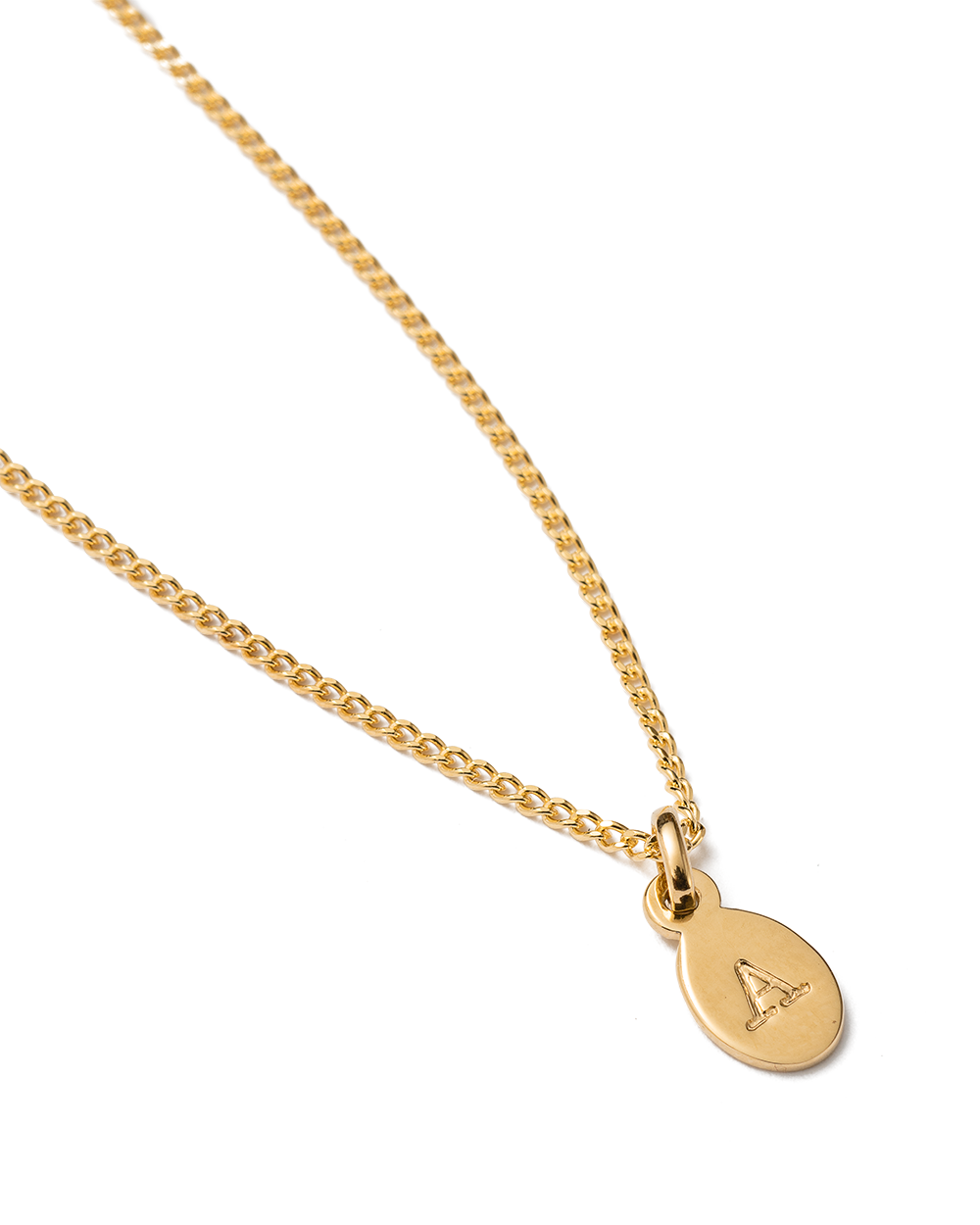 INITIAL BRACELET A-Z (18K GOLD VERMEIL) IMAGE 4