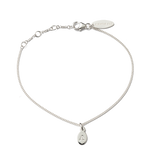 INITIAL BRACELET A-Z (STERLING SILVER) IMAGE 1